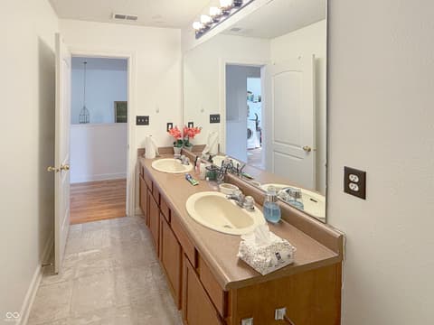 Bathroom at 1678 Juniper Lane, Greenwood, IN
