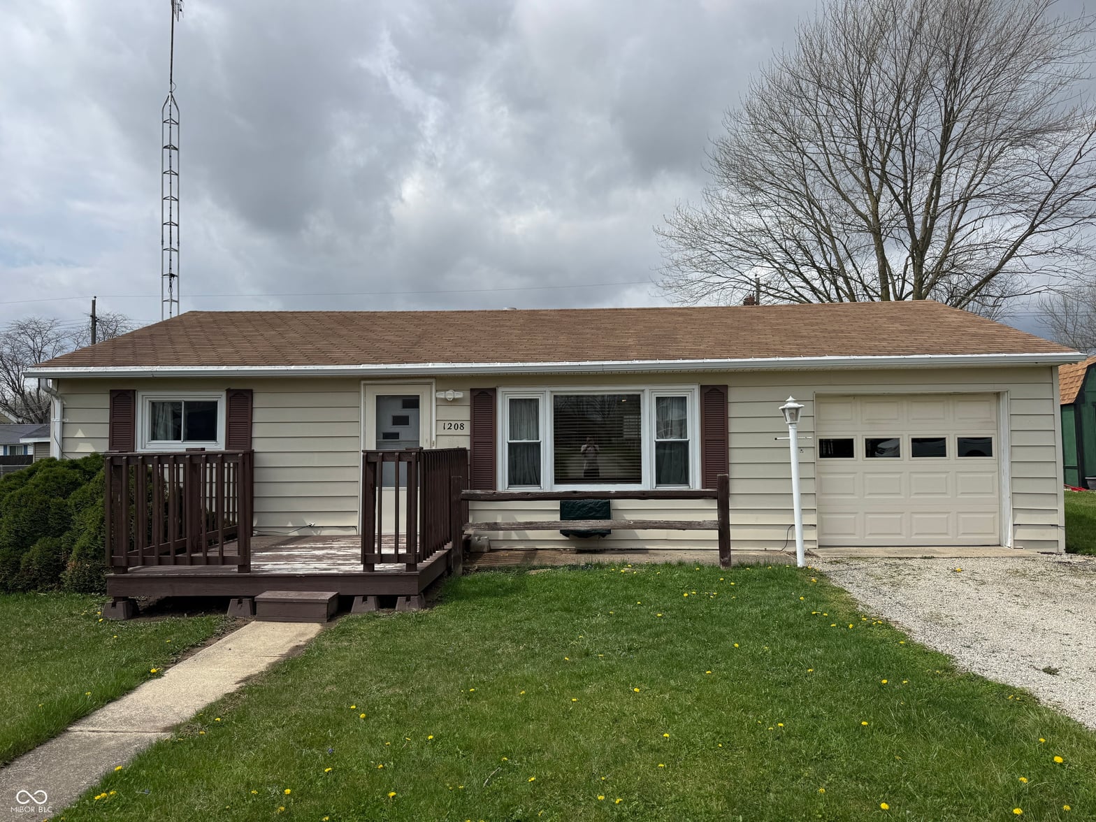 Front exterior at 1208 S Shank Street, Portland, IN
