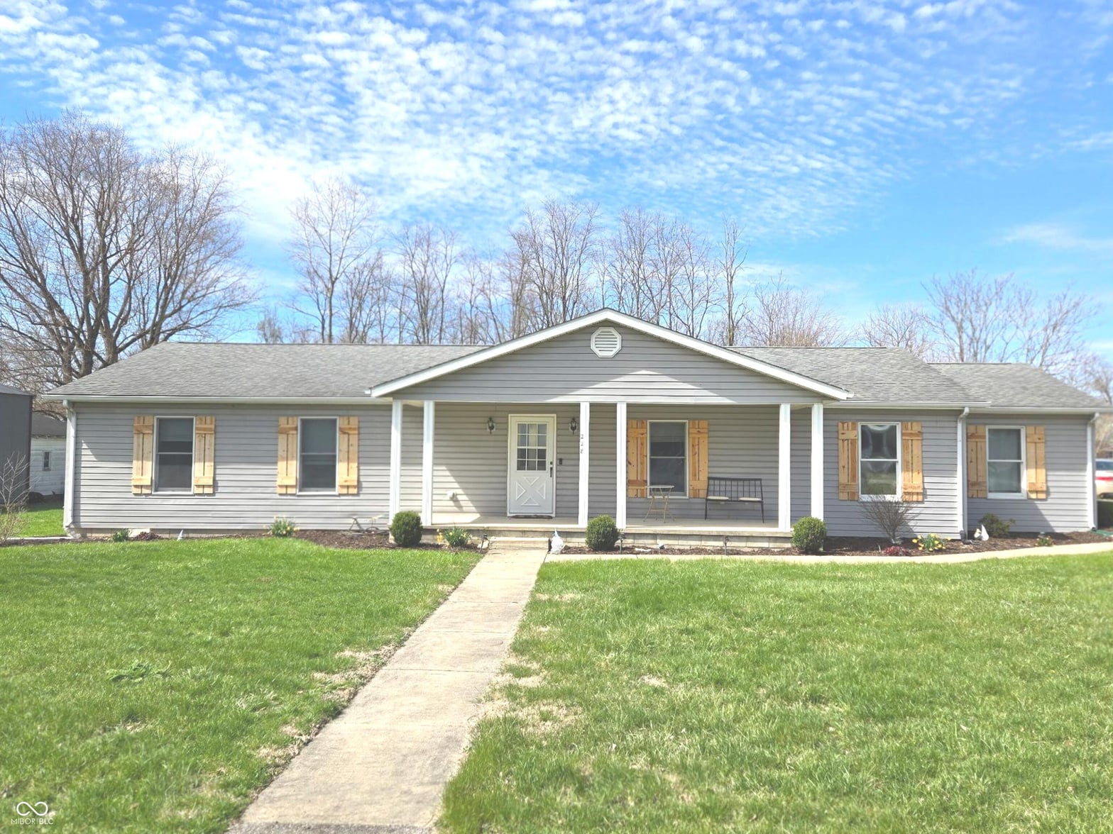 Front exterior at 228 S Mound Street, Albany, IN