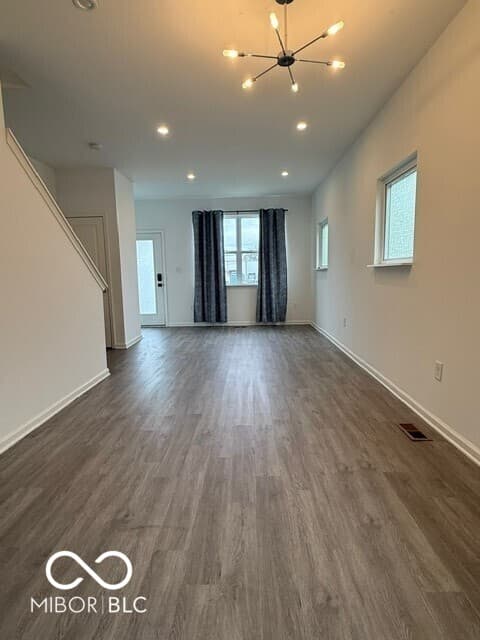 Living room at 143 McKim Avenue, Indianapolis, IN