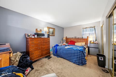 Bedroom at 9463 Grinnell Street, Indianapolis, IN