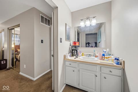 Bathroom at 9463 Grinnell Street, Indianapolis, IN