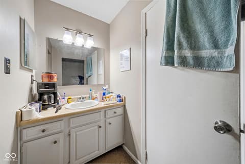 Bathroom at 9463 Grinnell Street, Indianapolis, IN