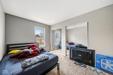 Bedroom at 9463 Grinnell Street, Indianapolis, IN