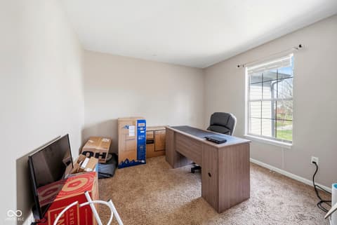 Home office at 9463 Grinnell Street, Indianapolis, IN