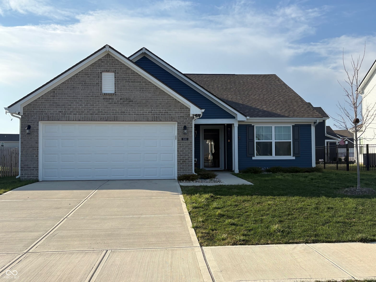 Front exterior at 1580 Vera Boulevard, Danville, IN