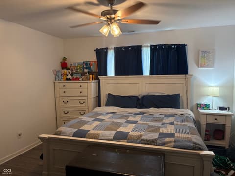 Bedroom at 1580 Vera Boulevard, Danville, IN