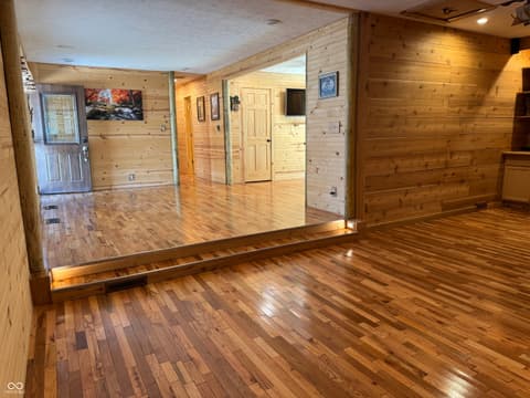 Living room at 523 E Noble Street, Lebanon, IN