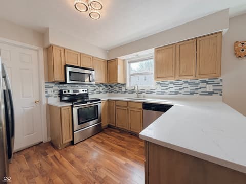 Kitchen at 8607 Longspur Court, Indianapolis, IN