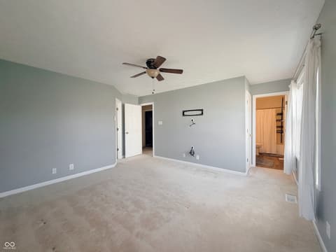 Bedroom at 8607 Longspur Court, Indianapolis, IN
