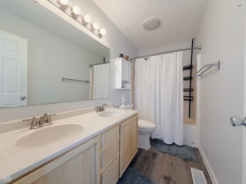 Bathroom at 8607 Longspur Court, Indianapolis, IN