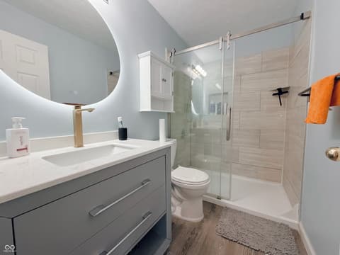 Bathroom at 8607 Longspur Court, Indianapolis, IN