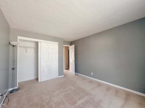 Bedroom at 8607 Longspur Court, Indianapolis, IN