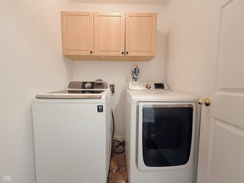 Laundry room at 8607 Longspur Court, Indianapolis, IN