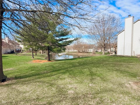 Yard at 8607 Longspur Court, Indianapolis, IN