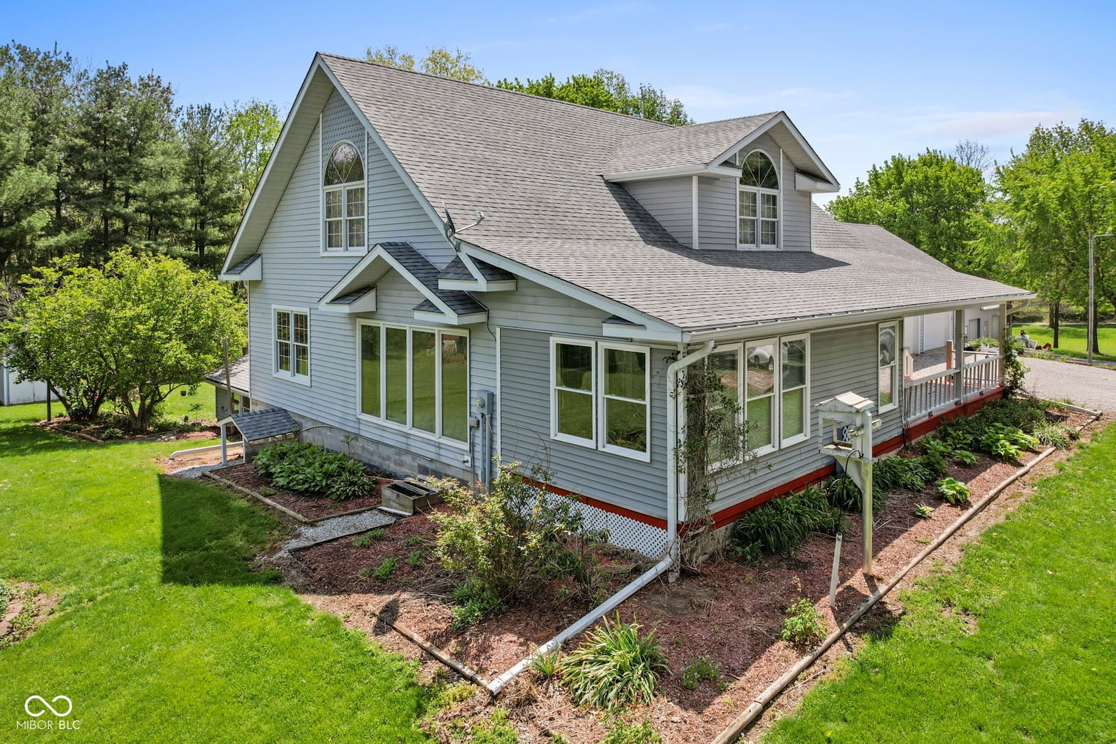 Front exterior at 7273 S State Road 75, Jamestown, IN