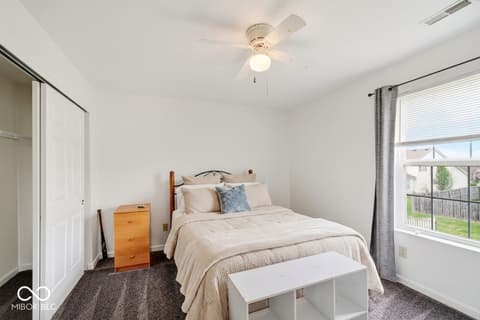 Bedroom at 2428 Foxtail Drive, Plainfield, IN