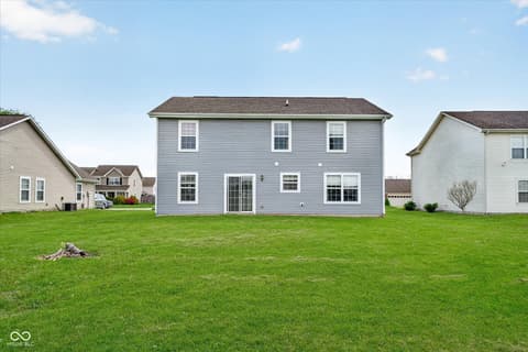 Backyard at 2428 Foxtail Drive, Plainfield, IN