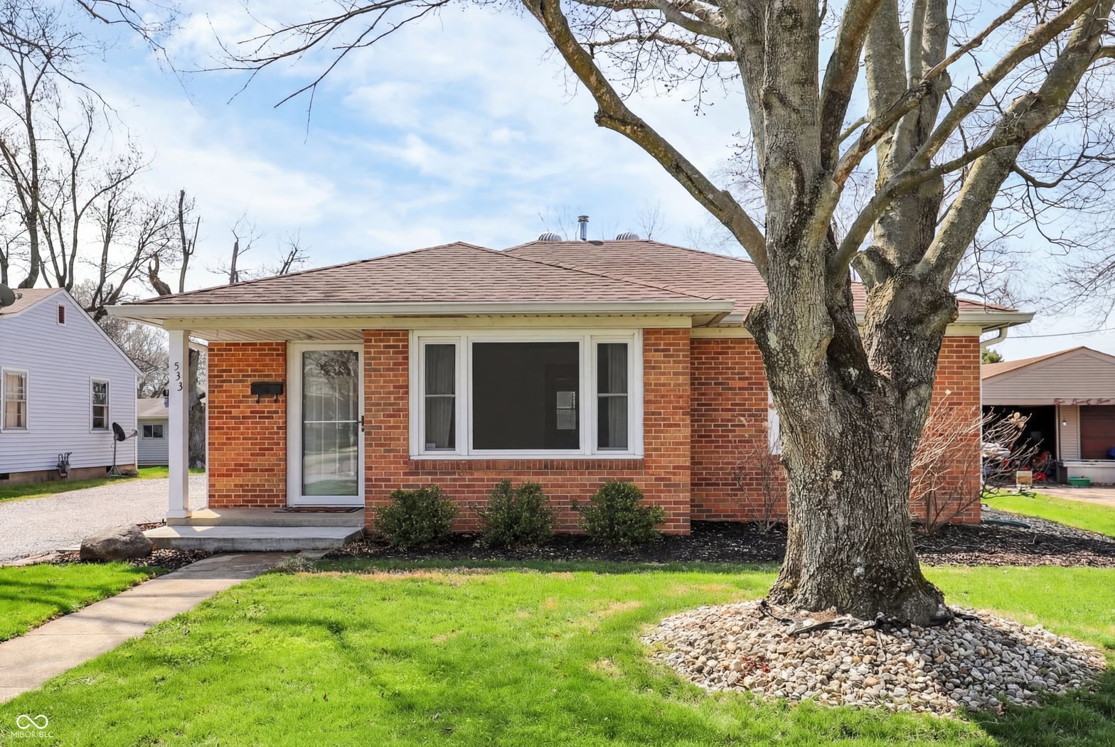 Front exterior at 533 E College Avenue, Brownsburg, IN