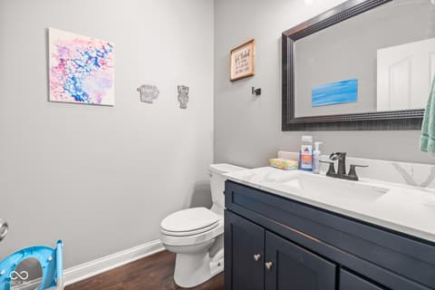 Bathroom at 7627 Adams Road, Lafayette, IN
