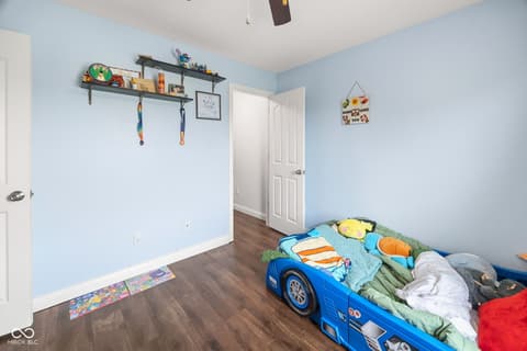 Bedroom at 7627 Adams Road, Lafayette, IN
