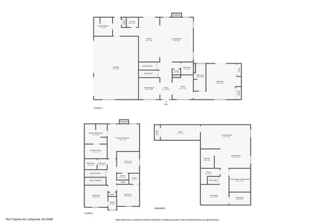 Floor Plan — 7627 Adams Road, Lafayette, IN