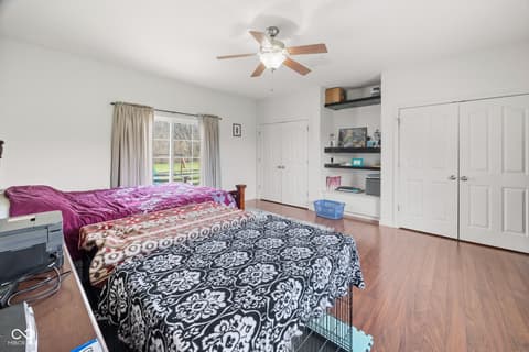 Bedroom at 7627 Adams Road, Lafayette, IN
