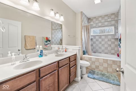 Bathroom at 7627 Adams Road, Lafayette, IN