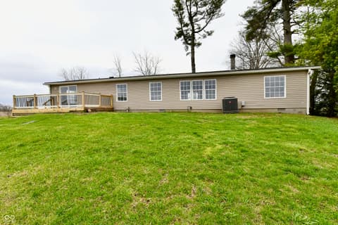 Backyard at 1906 W 1000 N, Knightstown, IN