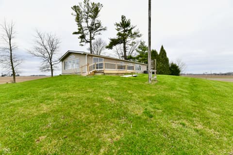 Backyard at 1906 W 1000 N, Knightstown, IN