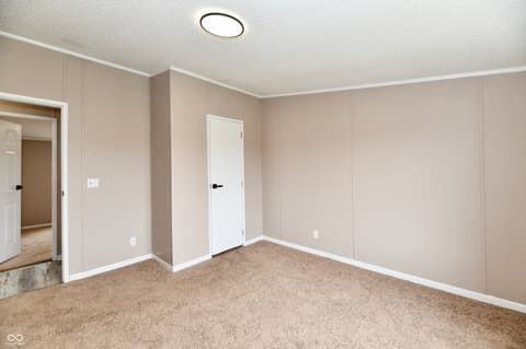 Bedroom at 1906 W 1000 N, Knightstown, IN