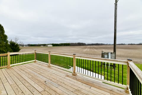 Outdoor living area at 1906 W 1000 N, Knightstown, IN