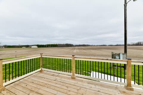 Outdoor living area at 1906 W 1000 N, Knightstown, IN