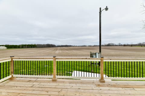 Outdoor living area at 1906 W 1000 N, Knightstown, IN