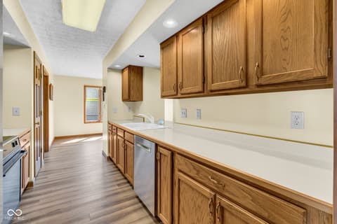 Kitchen at 1603 Woodside Drive, Danville, IN