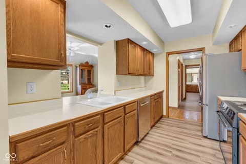 Kitchen at 1603 Woodside Drive, Danville, IN