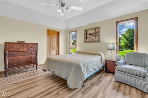 Primary bedroom at 1603 Woodside Drive, Danville, IN