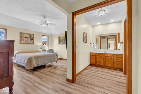 Primary bedroom at 1603 Woodside Drive, Danville, IN