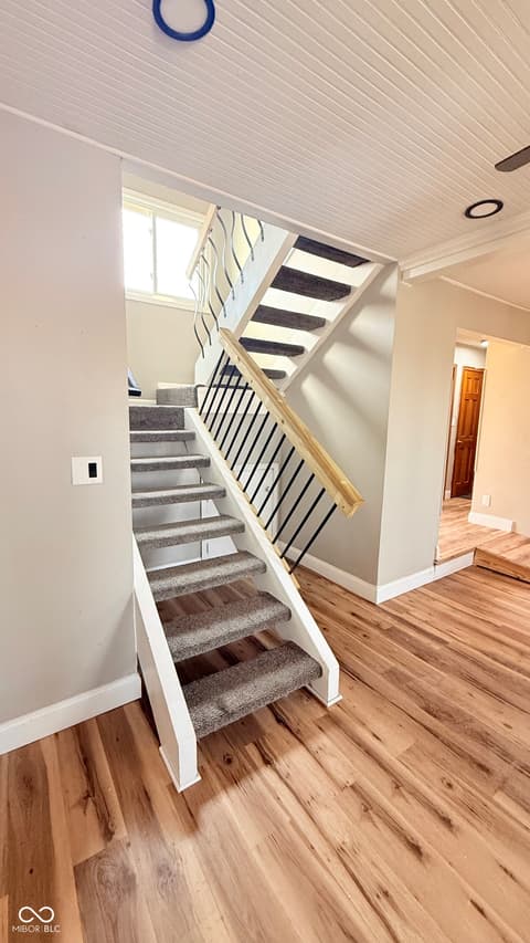 Stairs — 3868 E Worthsville Road, Whiteland, IN