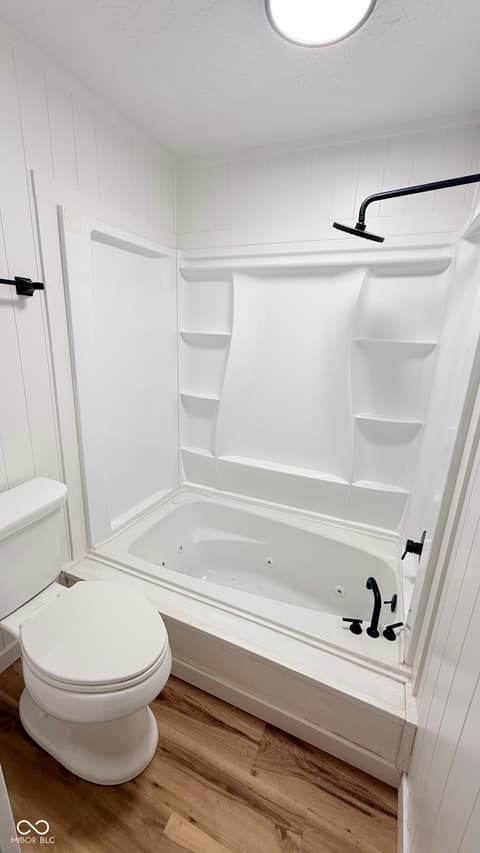 Primary bathroom at 3868 E Worthsville Road, Whiteland, IN