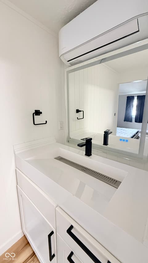Primary bathroom at 3868 E Worthsville Road, Whiteland, IN