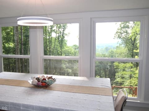 Dining room at 2870 N State Road 135, Nashville, IN