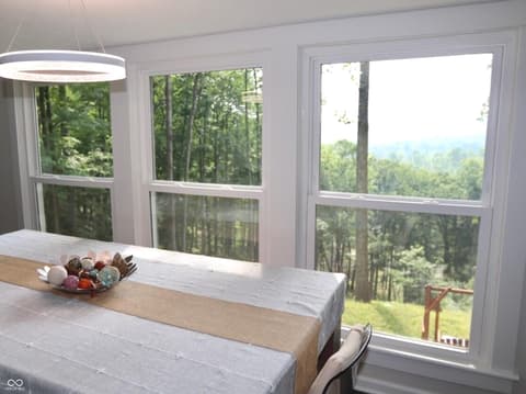 Dining room at 2870 N State Road 135, Nashville, IN