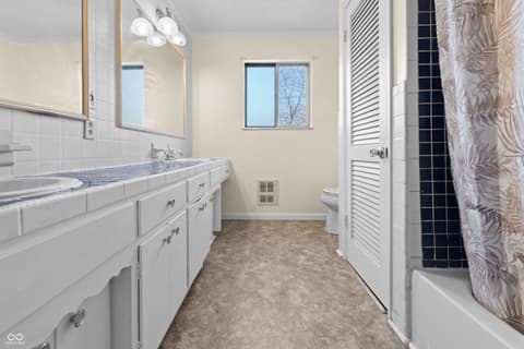 Bathroom at 406 Griffin Road, Indianapolis, IN