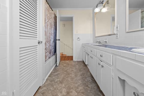Bathroom at 406 Griffin Road, Indianapolis, IN