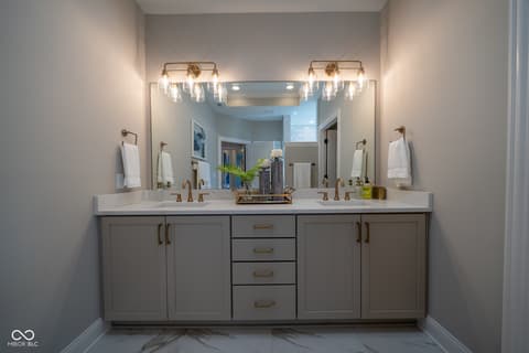 Bathroom at 8901 Constitution Trail, Brownsburg, IN