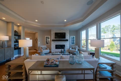 Living room at 8901 Constitution Trail, Brownsburg, IN