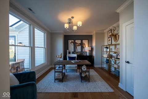 Home office at 8901 Constitution Trail, Brownsburg, IN
