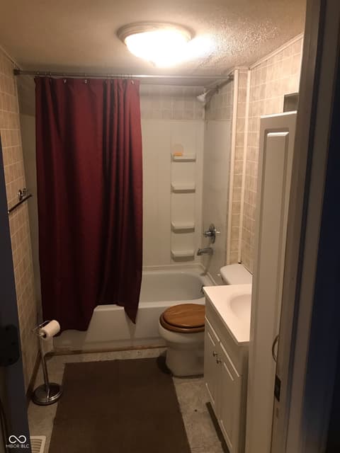 Bathroom at 8675 S Bryan Street, Ora, IN