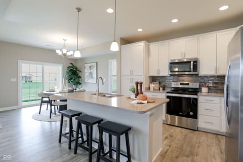 Kitchen at 6088 Farlin Drive, Whitestown, IN